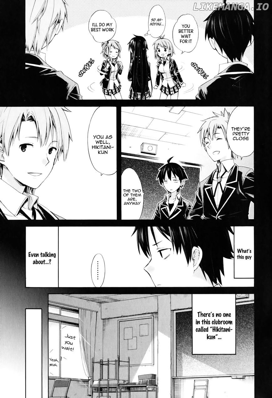 Yahari Ore no Seishun Rabukome wa Machigatte Iru. - Mougenroku chapter 9 - page 9