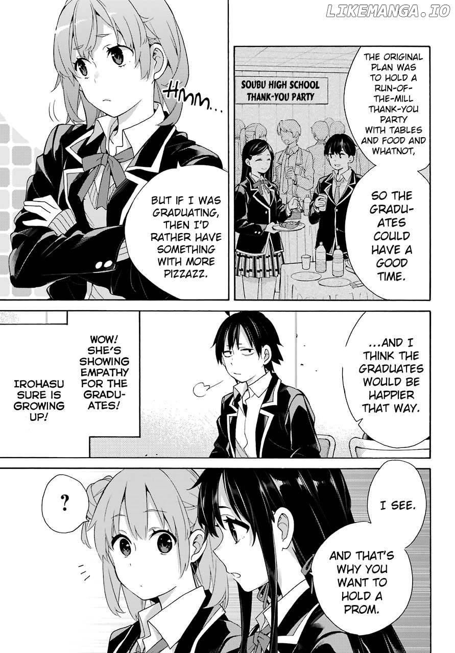 Yahari Ore no Seishun Rabukome wa Machigatte Iru. - Mougenroku chapter 65 - page 10