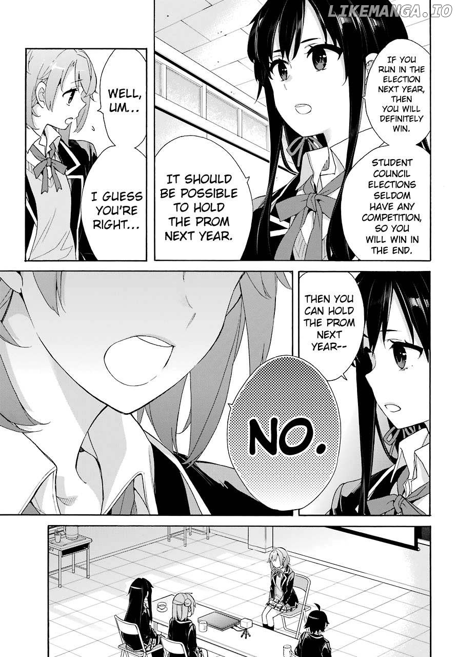 Yahari Ore no Seishun Rabukome wa Machigatte Iru. - Mougenroku chapter 65 - page 20