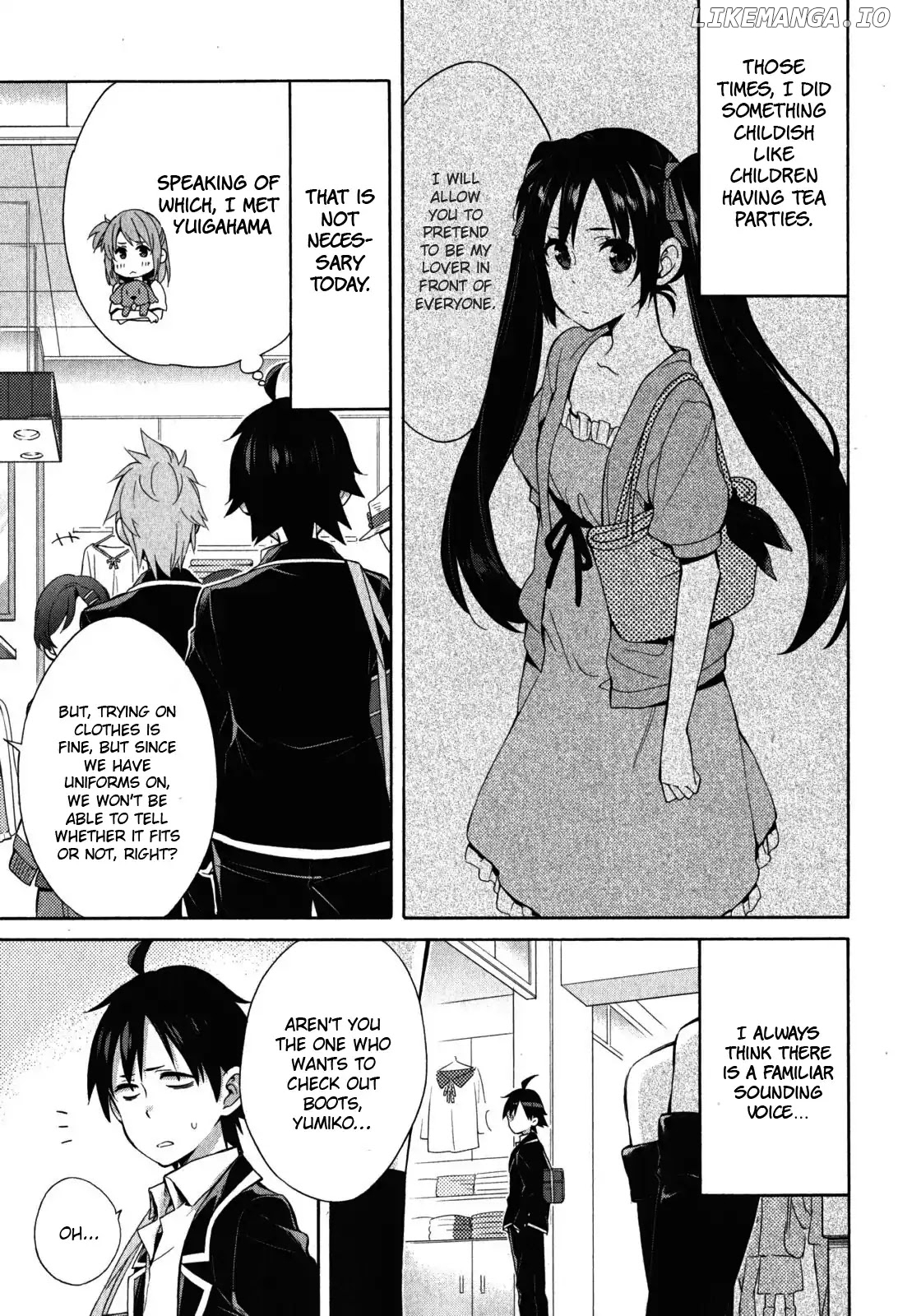 Yahari Ore no Seishun Rabukome wa Machigatte Iru. - Mougenroku chapter 32 - page 20