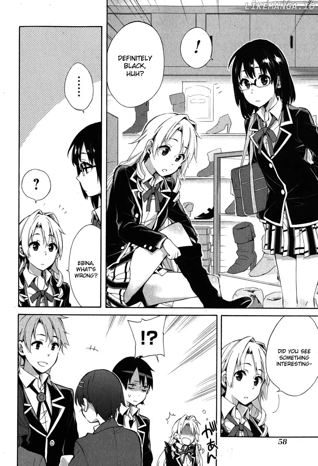 Yahari Ore no Seishun Rabukome wa Machigatte Iru. - Mougenroku chapter 32 - page 21
