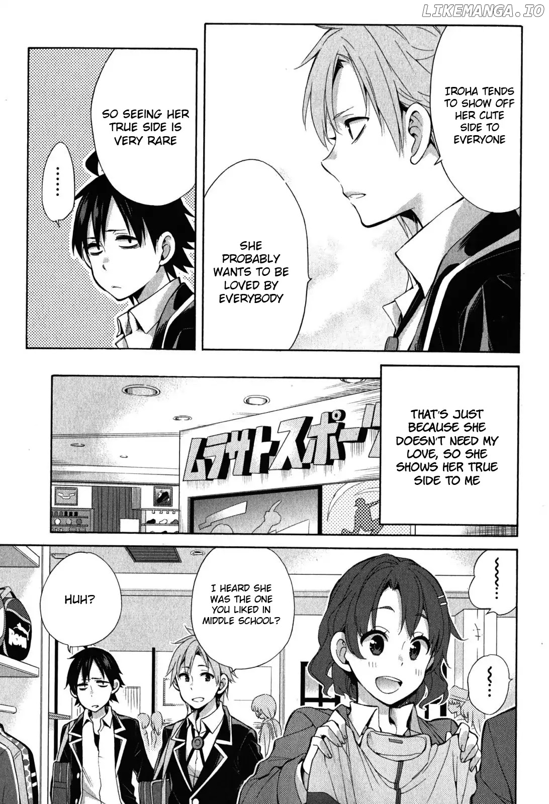Yahari Ore no Seishun Rabukome wa Machigatte Iru. - Mougenroku chapter 32 - page 28