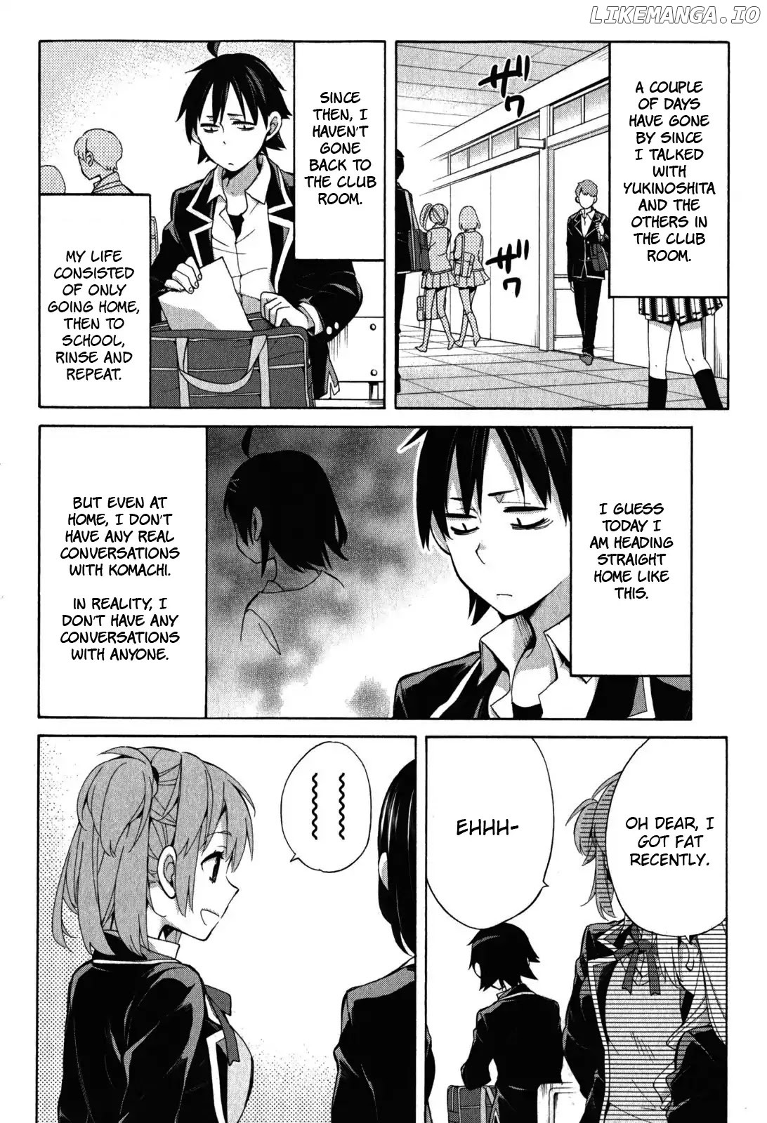Yahari Ore no Seishun Rabukome wa Machigatte Iru. - Mougenroku chapter 32 - page 3
