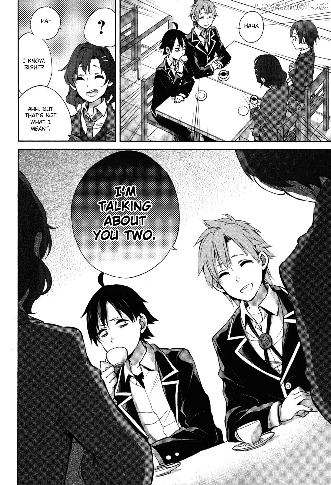 Yahari Ore no Seishun Rabukome wa Machigatte Iru. - Mougenroku chapter 32 - page 35
