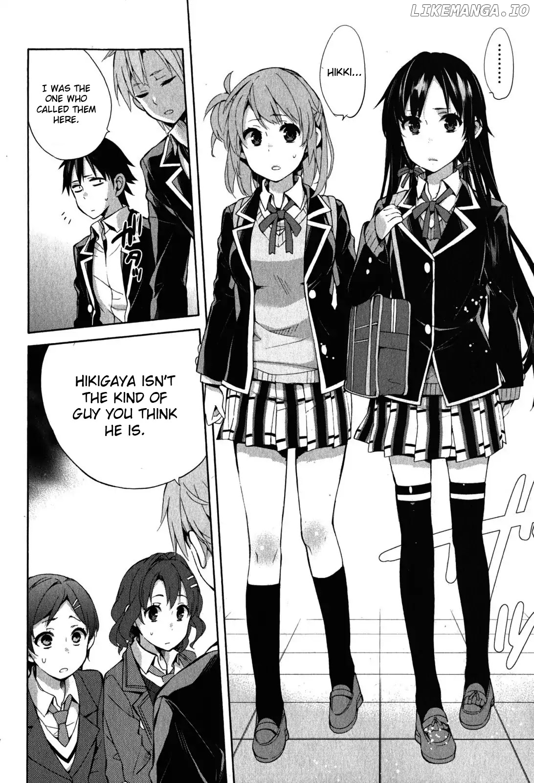 Yahari Ore no Seishun Rabukome wa Machigatte Iru. - Mougenroku chapter 32 - page 37