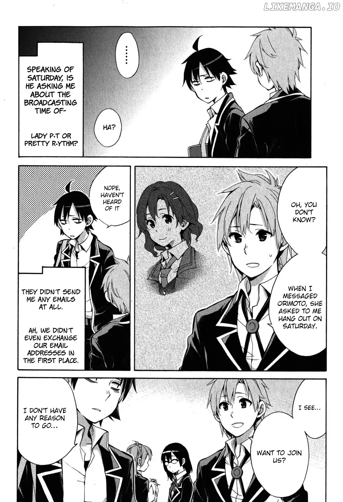 Yahari Ore no Seishun Rabukome wa Machigatte Iru. - Mougenroku chapter 32 - page 5