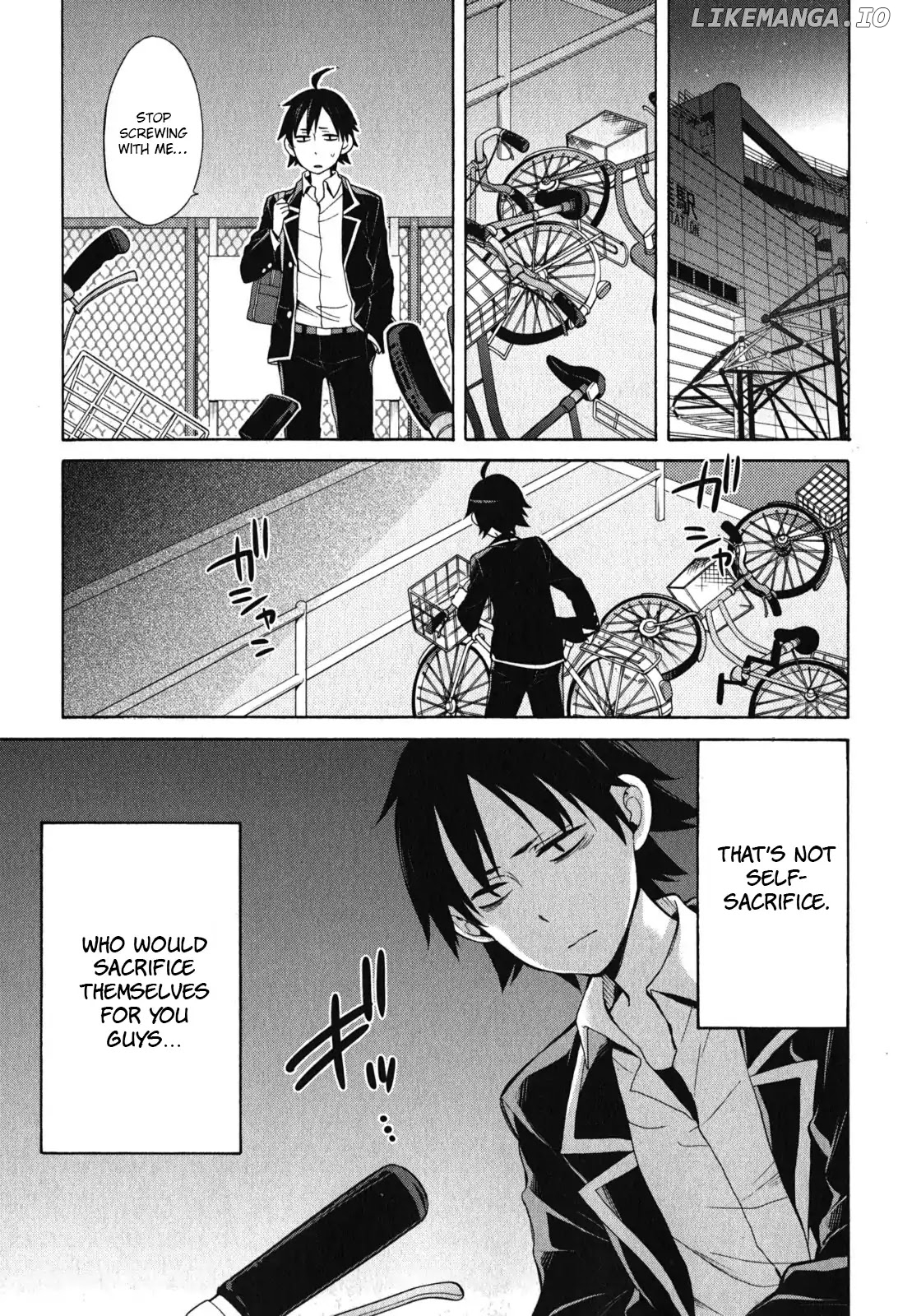 Yahari Ore no Seishun Rabukome wa Machigatte Iru. - Mougenroku chapter 32 - page 56