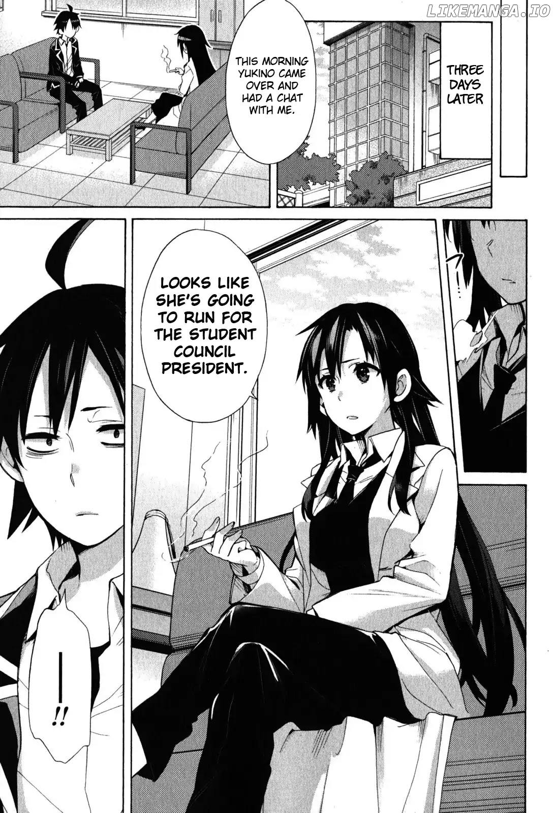 Yahari Ore no Seishun Rabukome wa Machigatte Iru. - Mougenroku chapter 32 - page 58