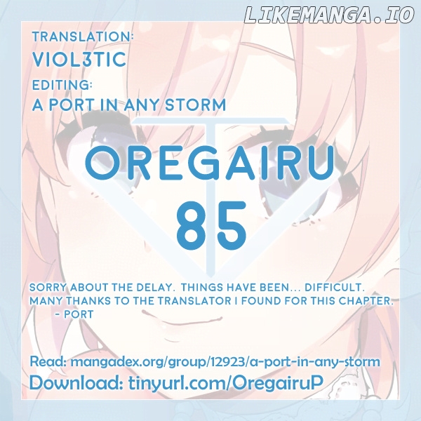 Yahari Ore no Seishun Rabukome wa Machigatte Iru. - Mougenroku chapter 85 - page 28
