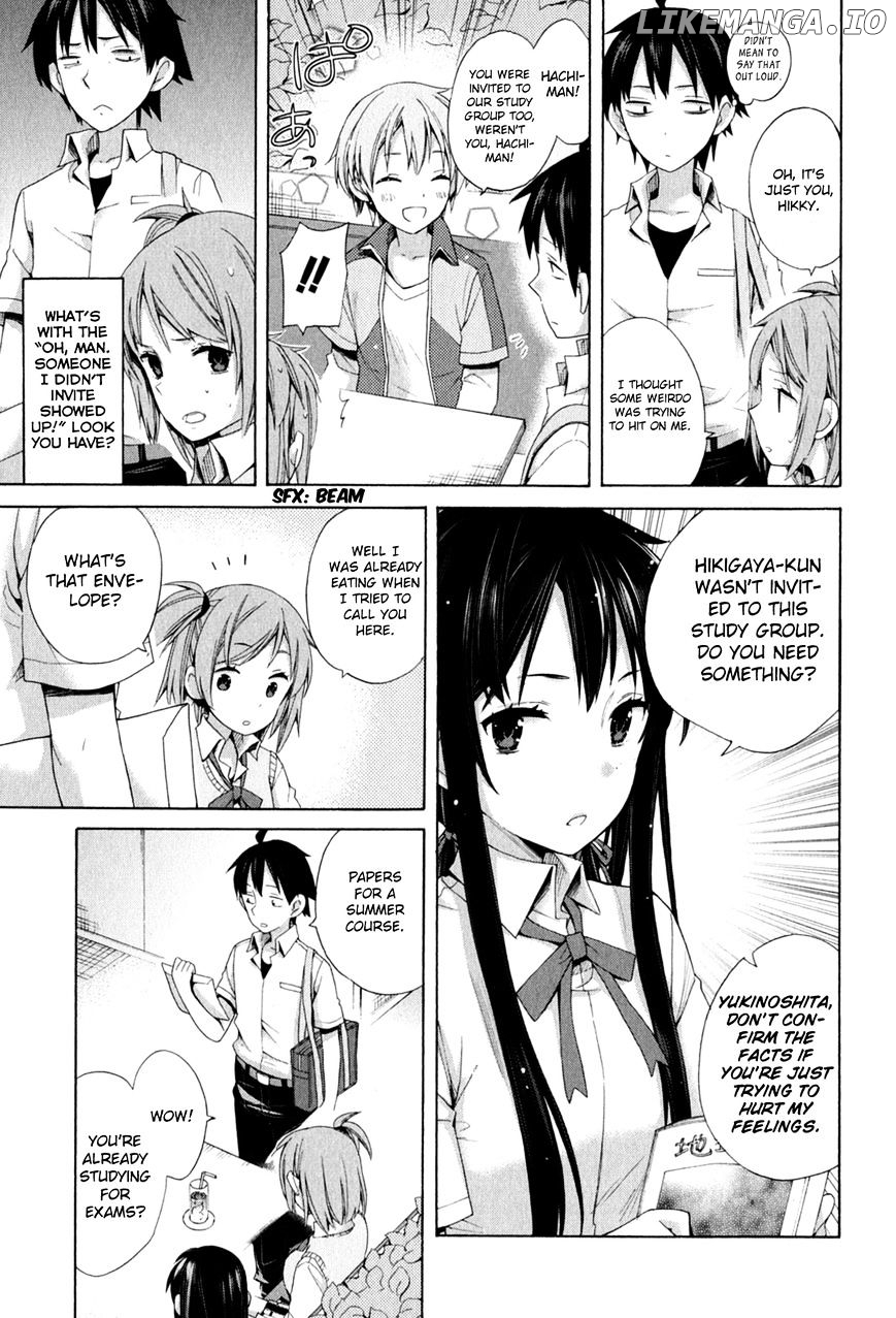 Yahari Ore no Seishun Rabukome wa Machigatte Iru. - Mougenroku chapter 10 - page 10