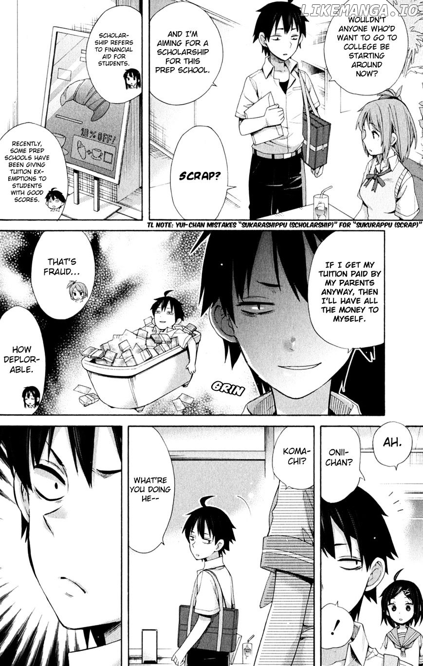 Yahari Ore no Seishun Rabukome wa Machigatte Iru. - Mougenroku chapter 10 - page 11