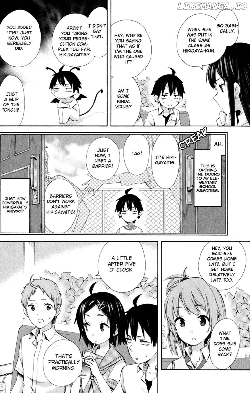 Yahari Ore no Seishun Rabukome wa Machigatte Iru. - Mougenroku chapter 10 - page 17