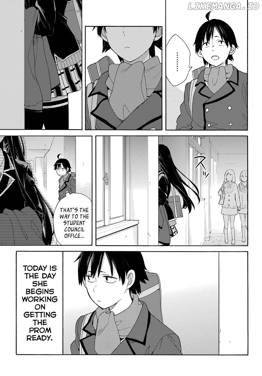 Yahari Ore no Seishun Rabukome wa Machigatte Iru. - Mougenroku chapter 66 - page 17