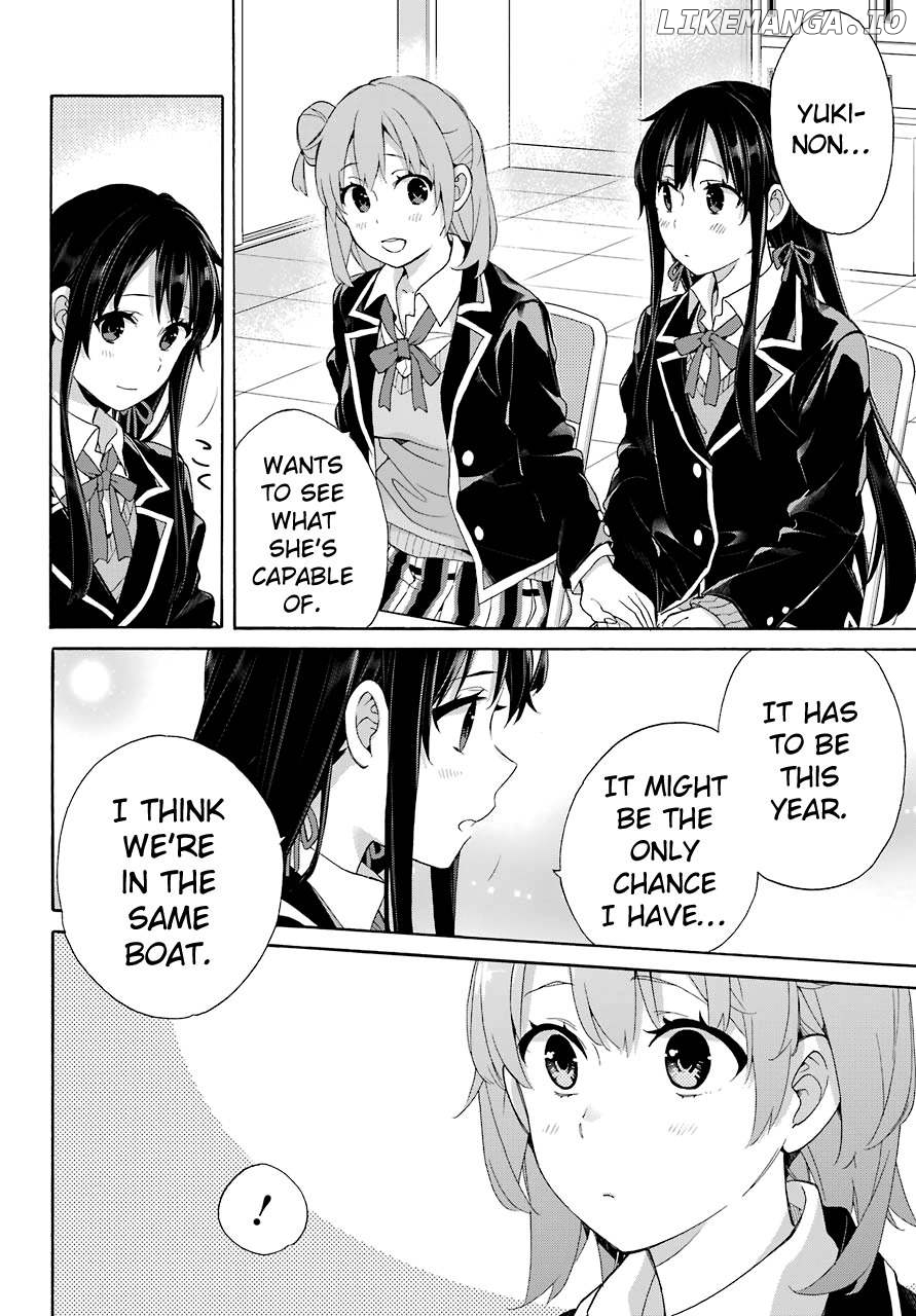 Yahari Ore no Seishun Rabukome wa Machigatte Iru. - Mougenroku chapter 66 - page 4
