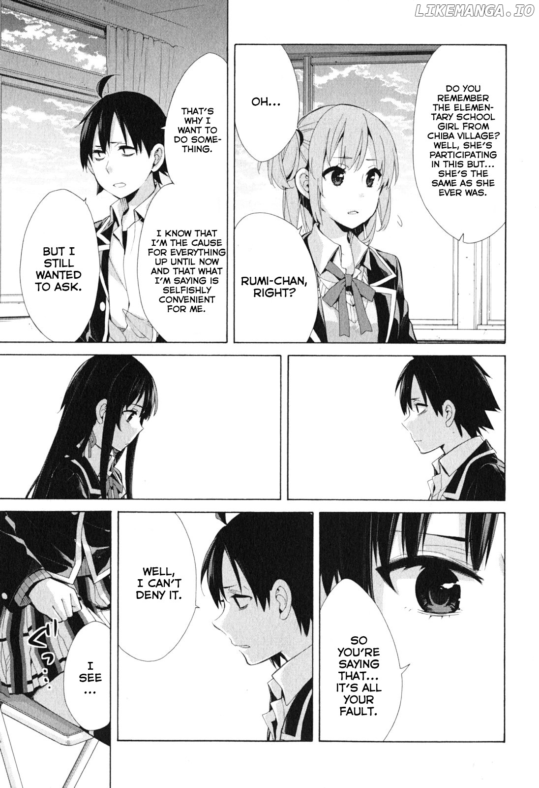 Yahari Ore no Seishun Rabukome wa Machigatte Iru. - Mougenroku chapter 40 - page 13