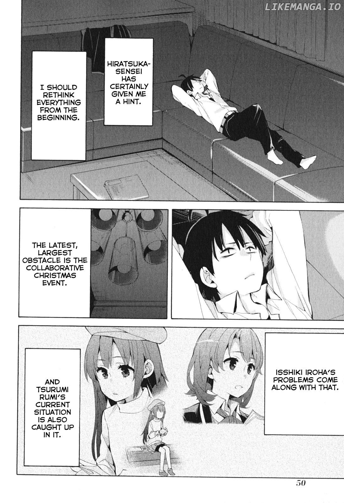 Yahari Ore no Seishun Rabukome wa Machigatte Iru. - Mougenroku chapter 40 - page 2