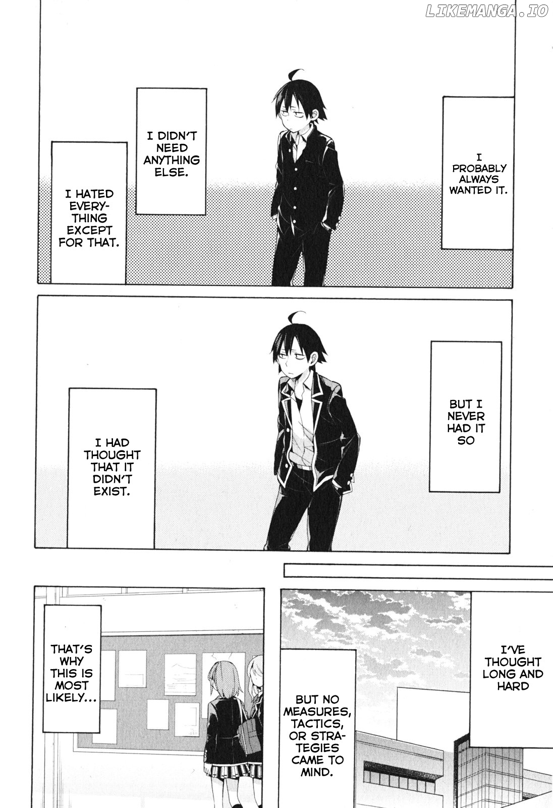 Yahari Ore no Seishun Rabukome wa Machigatte Iru. - Mougenroku chapter 40 - page 6