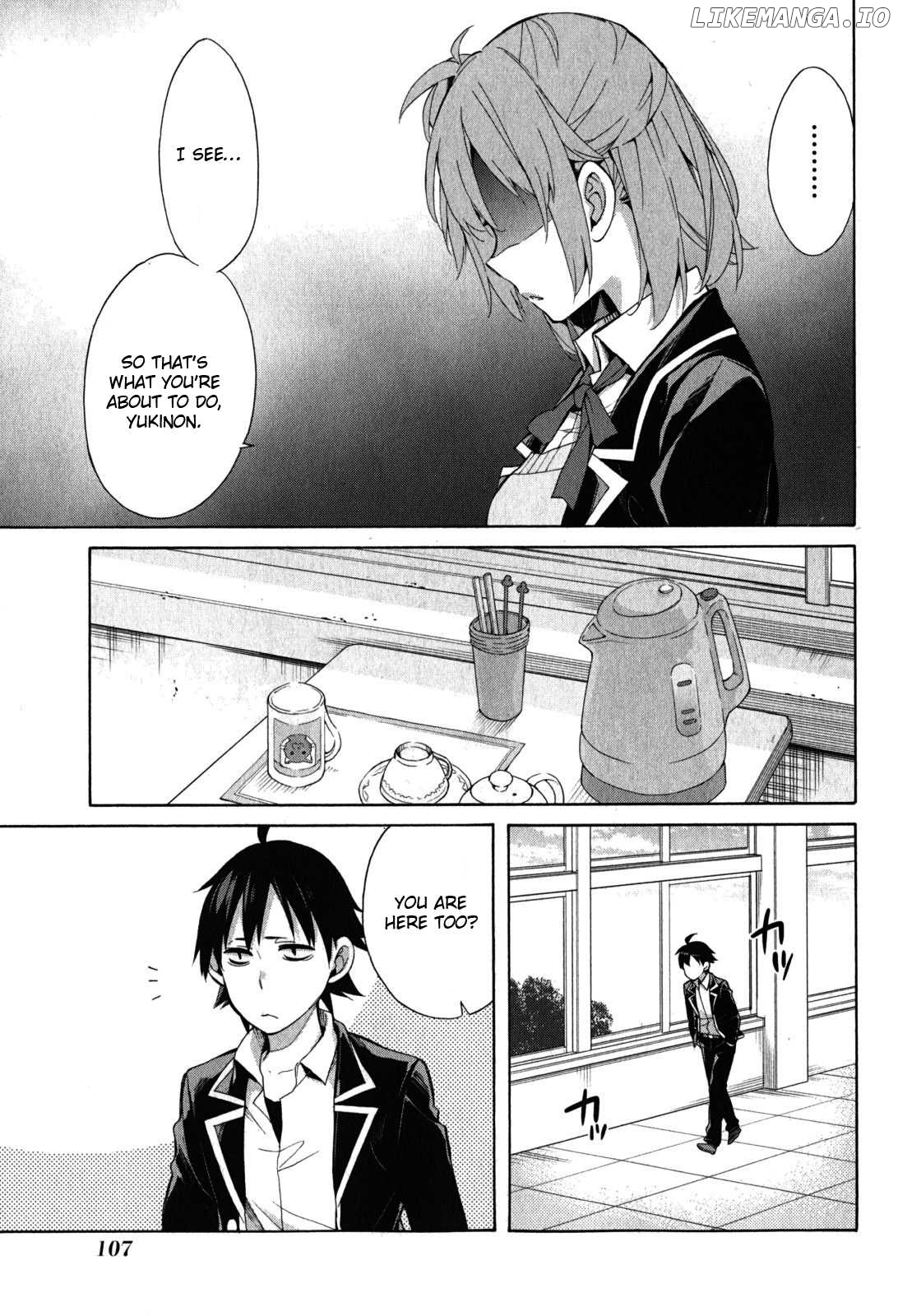 Yahari Ore no Seishun Rabukome wa Machigatte Iru. - Mougenroku chapter 33 - page 12