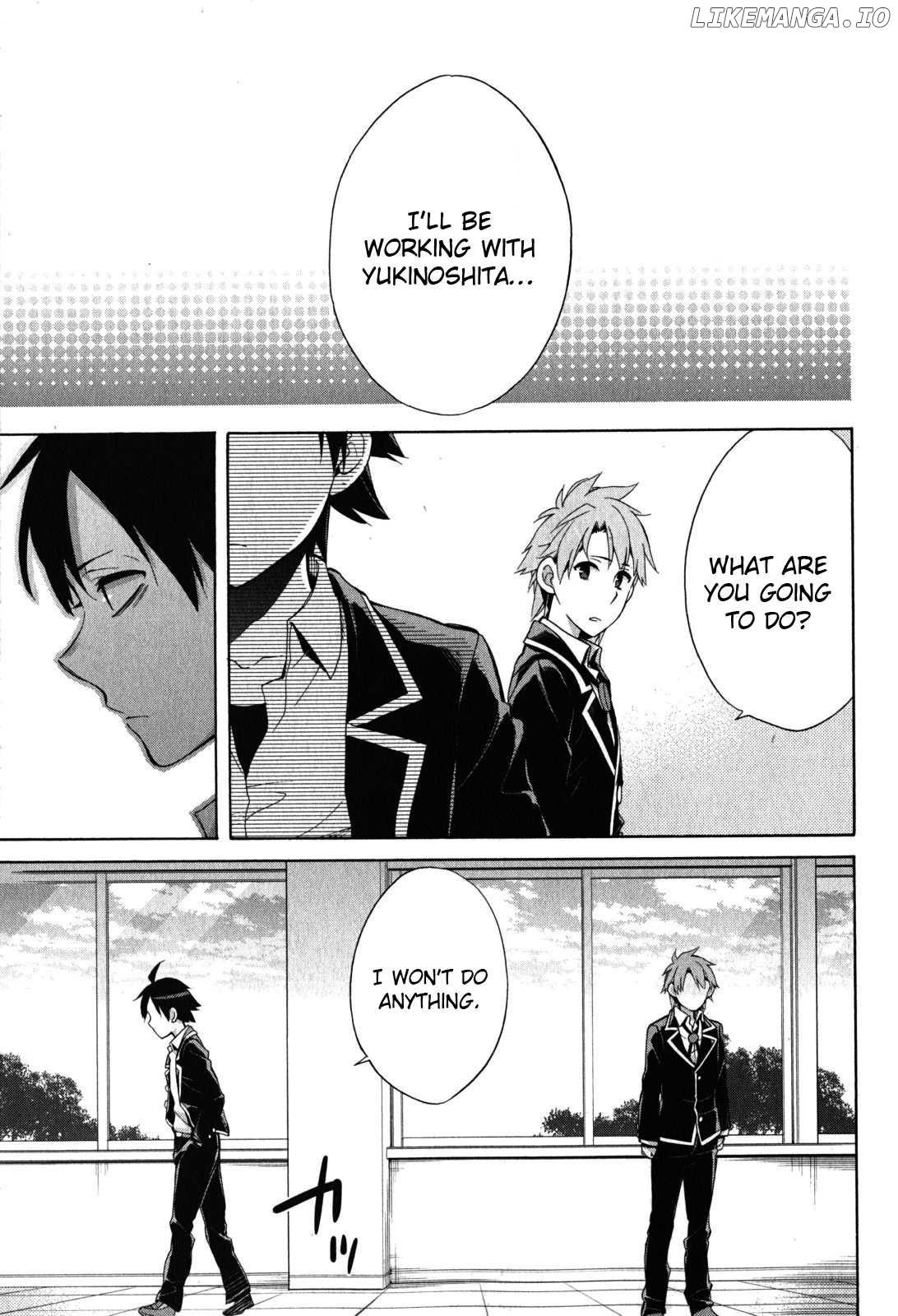 Yahari Ore no Seishun Rabukome wa Machigatte Iru. - Mougenroku chapter 33 - page 14