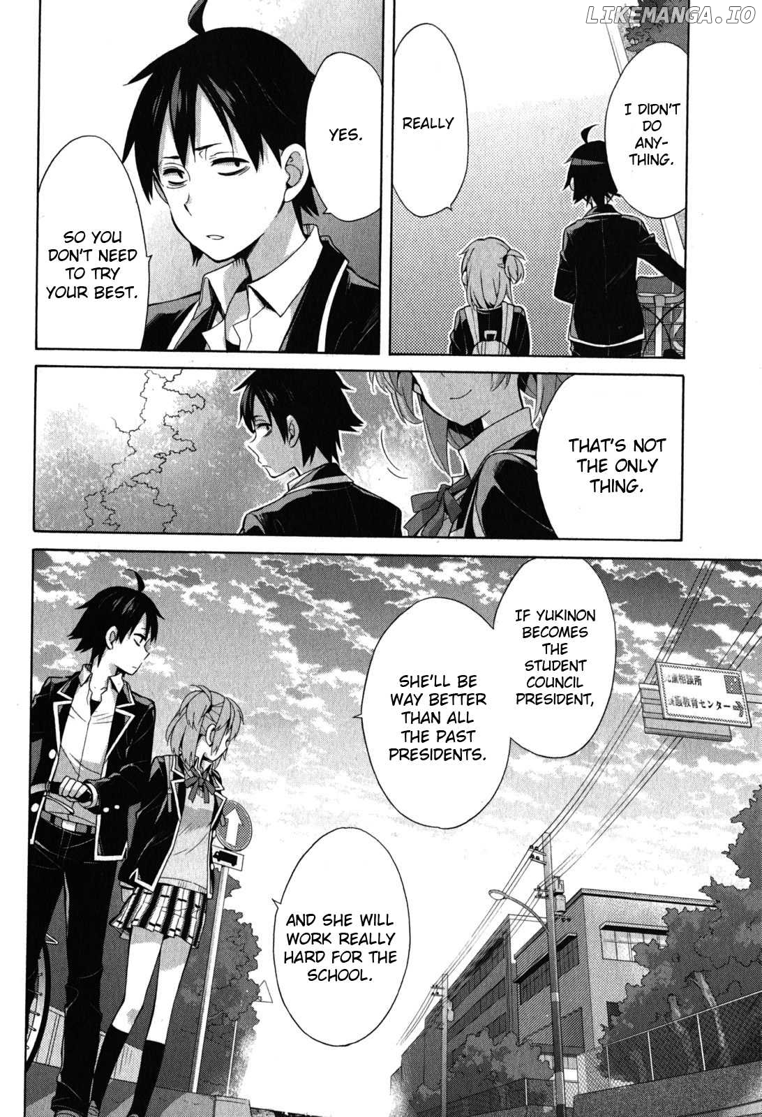 Yahari Ore no Seishun Rabukome wa Machigatte Iru. - Mougenroku chapter 33 - page 18