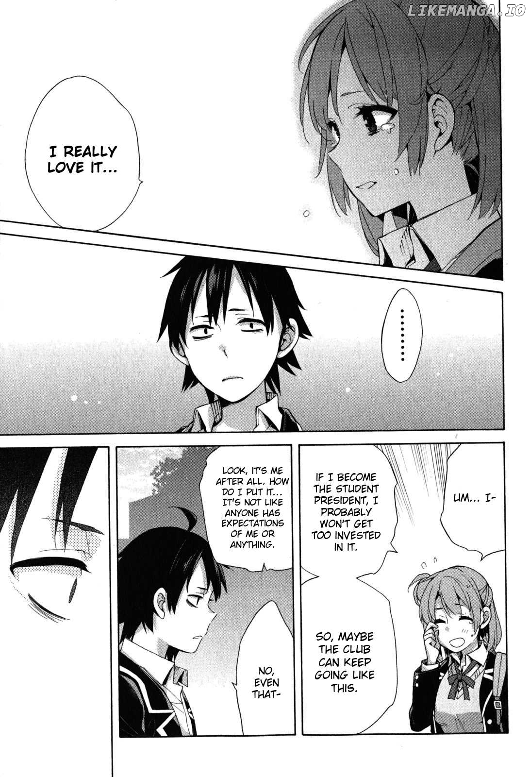 Yahari Ore no Seishun Rabukome wa Machigatte Iru. - Mougenroku chapter 33 - page 21