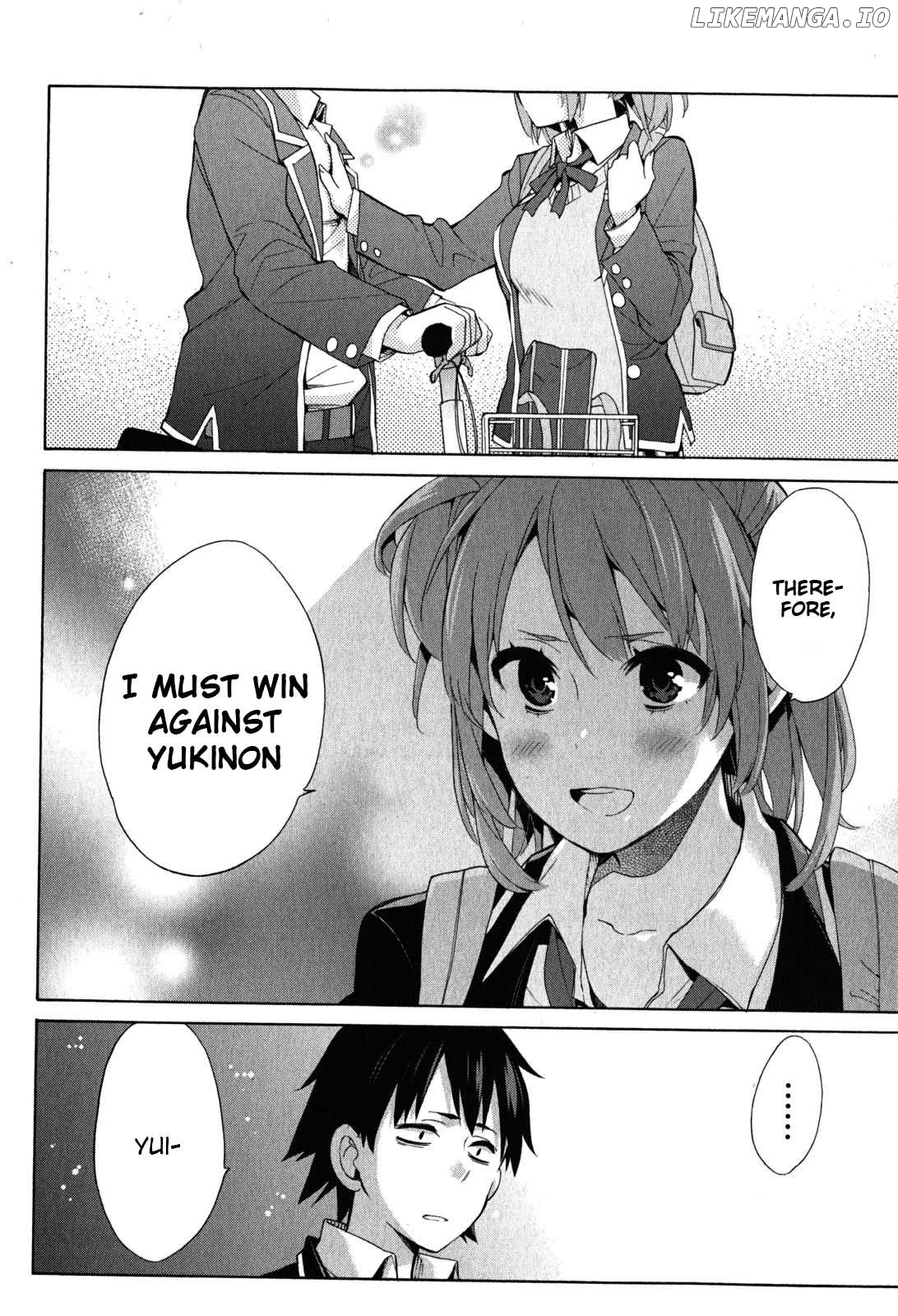 Yahari Ore no Seishun Rabukome wa Machigatte Iru. - Mougenroku chapter 33 - page 22