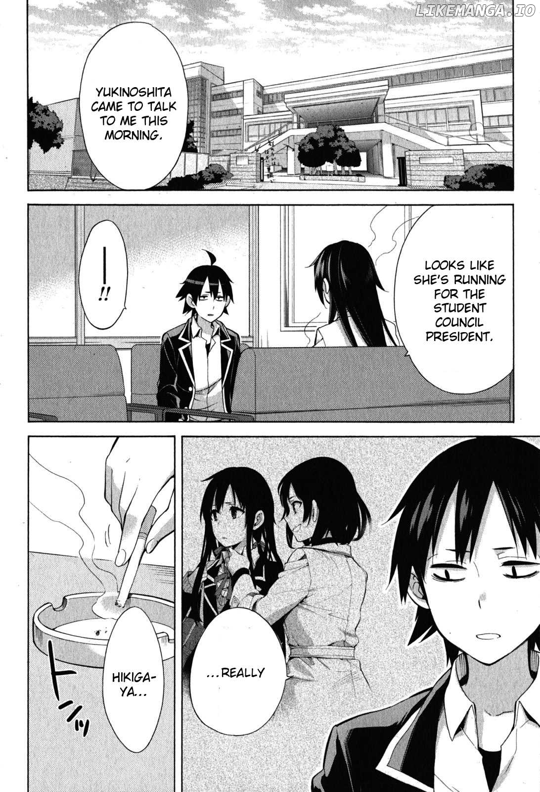 Yahari Ore no Seishun Rabukome wa Machigatte Iru. - Mougenroku chapter 33 - page 3