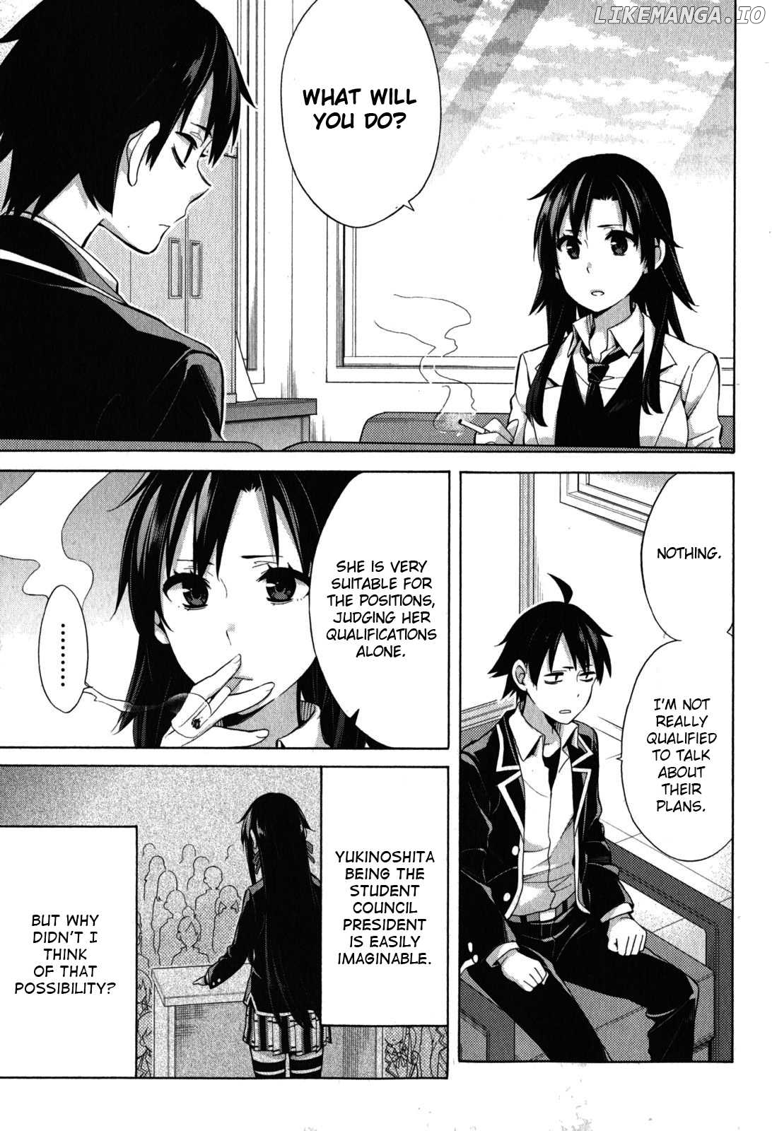 Yahari Ore no Seishun Rabukome wa Machigatte Iru. - Mougenroku chapter 33 - page 4