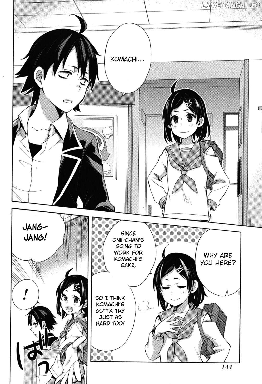 Yahari Ore no Seishun Rabukome wa Machigatte Iru. - Mougenroku chapter 33 - page 48