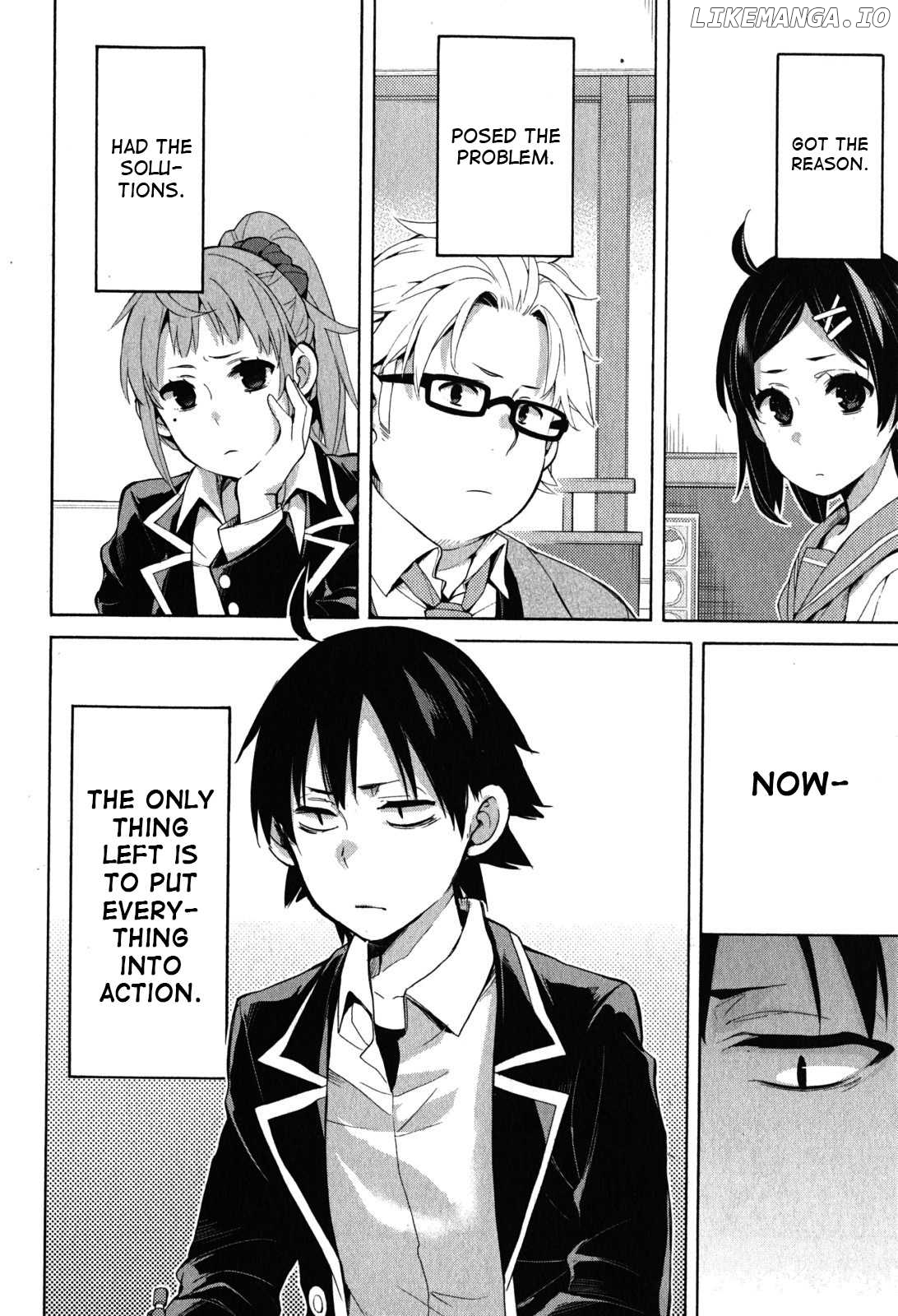 Yahari Ore no Seishun Rabukome wa Machigatte Iru. - Mougenroku chapter 33 - page 58
