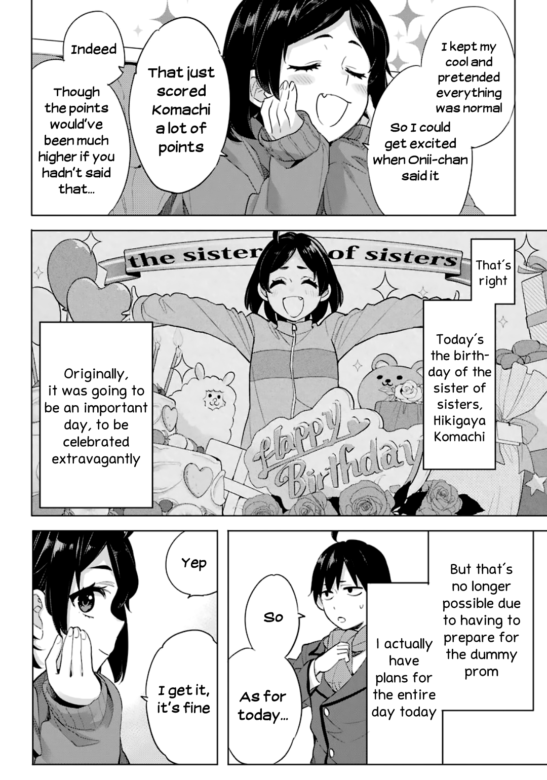Yahari Ore no Seishun Rabukome wa Machigatte Iru. - Mougenroku chapter 86 - page 4