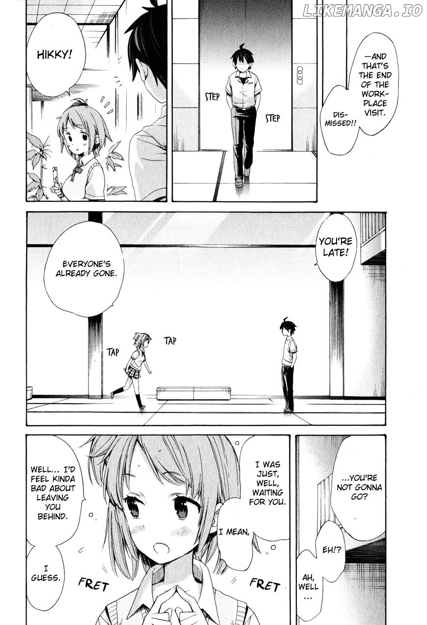 Yahari Ore no Seishun Rabukome wa Machigatte Iru. - Mougenroku chapter 11 - page 32