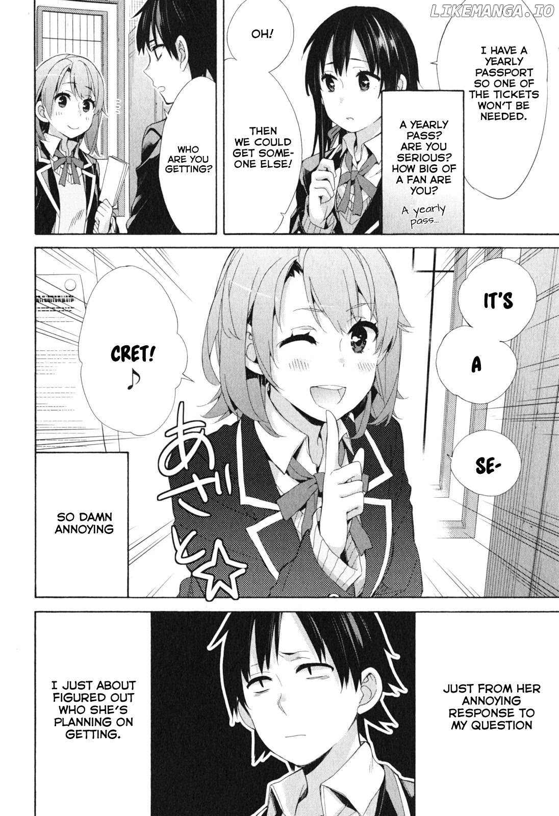 Yahari Ore no Seishun Rabukome wa Machigatte Iru. - Mougenroku chapter 41 - page 32