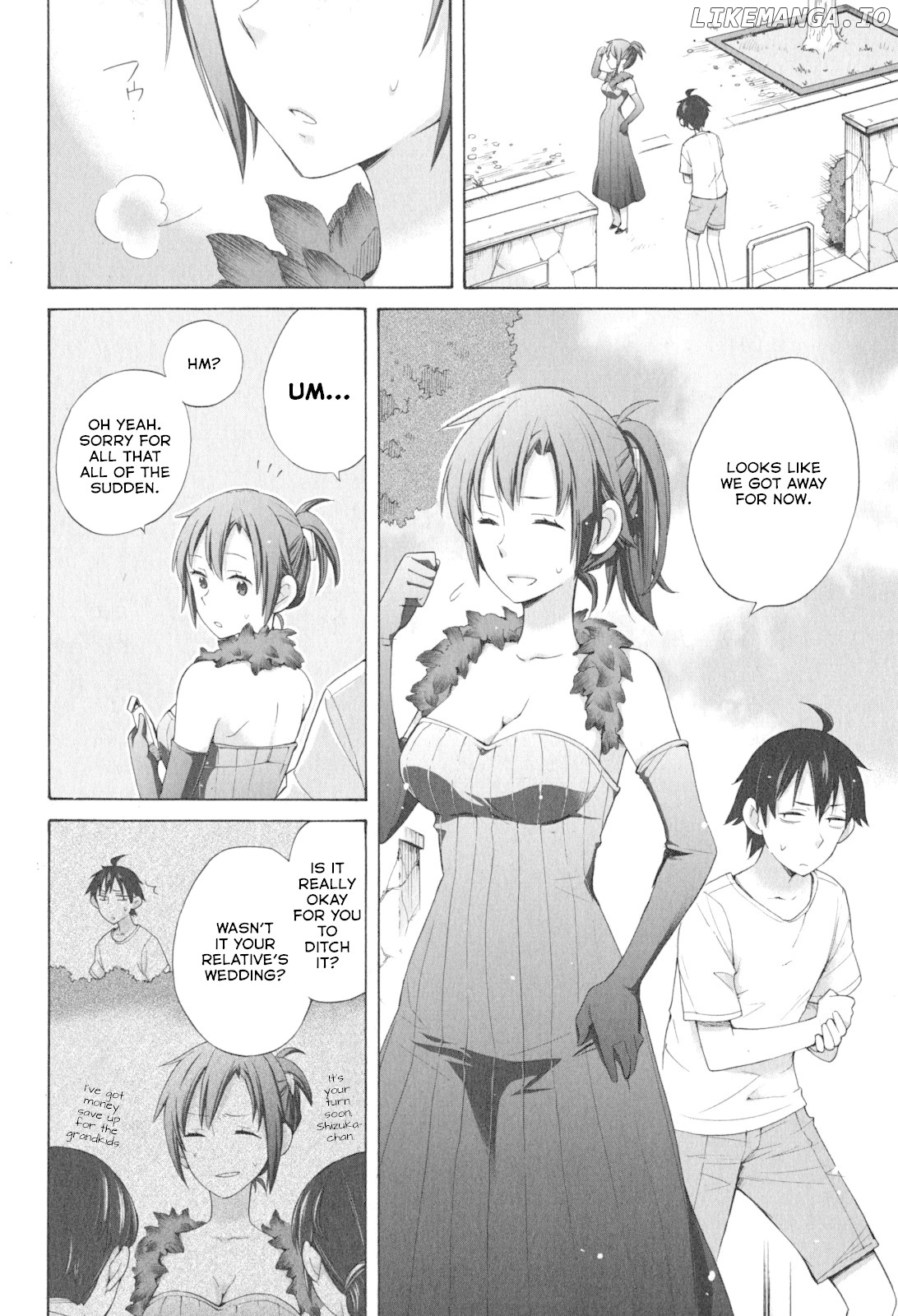 Yahari Ore no Seishun Rabukome wa Machigatte Iru. - Mougenroku chapter 33.5 - page 11