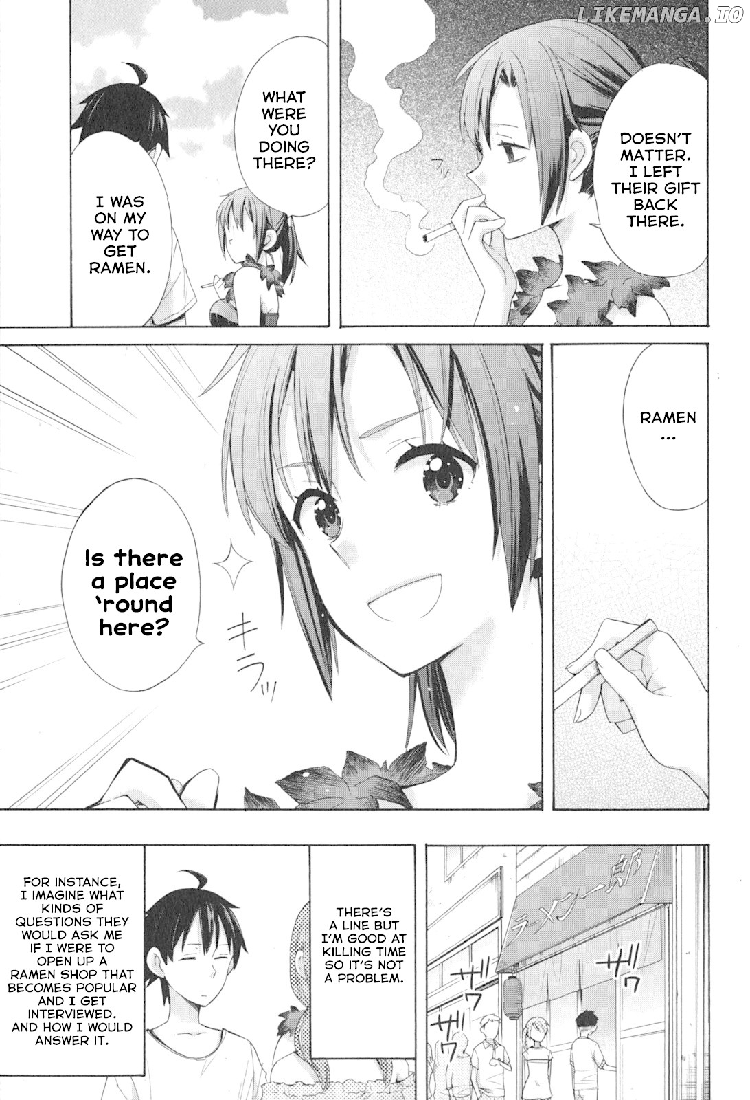 Yahari Ore no Seishun Rabukome wa Machigatte Iru. - Mougenroku chapter 33.5 - page 12