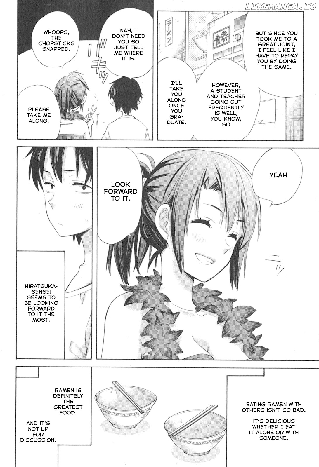 Yahari Ore no Seishun Rabukome wa Machigatte Iru. - Mougenroku chapter 33.5 - page 19