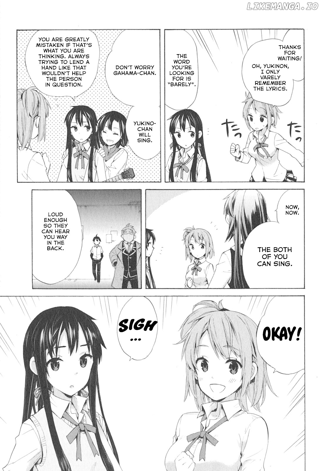 Yahari Ore no Seishun Rabukome wa Machigatte Iru. - Mougenroku chapter 33.5 - page 28