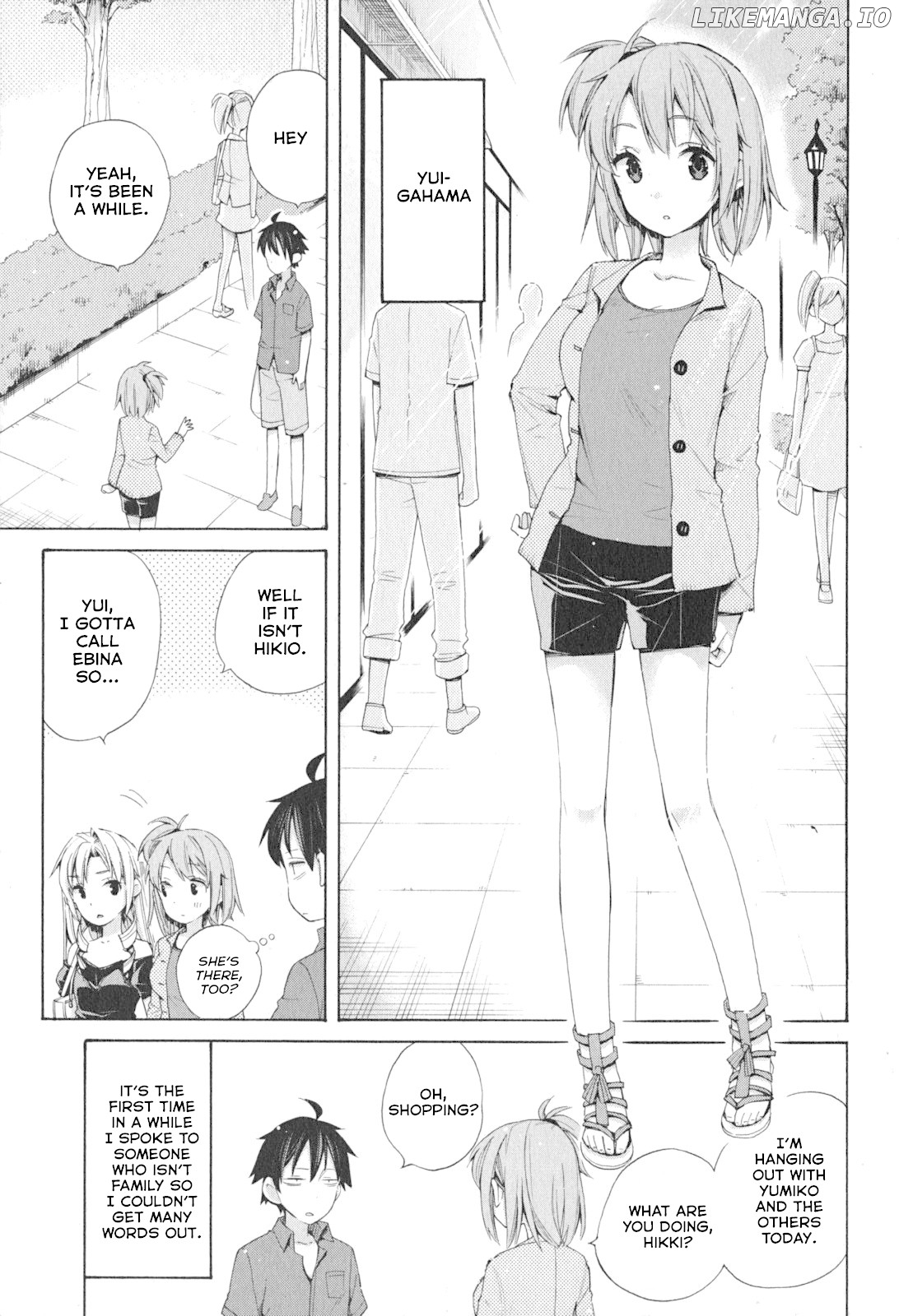 Yahari Ore no Seishun Rabukome wa Machigatte Iru. - Mougenroku chapter 33.5 - page 4