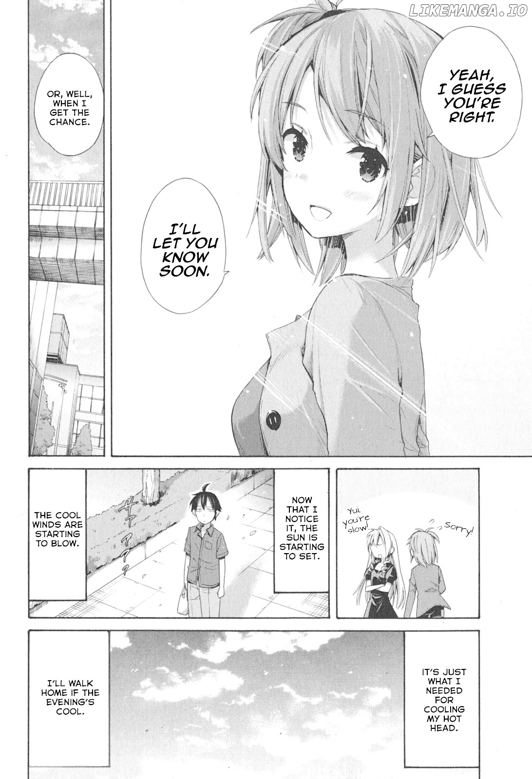 Yahari Ore no Seishun Rabukome wa Machigatte Iru. - Mougenroku chapter 33.5 - page 9