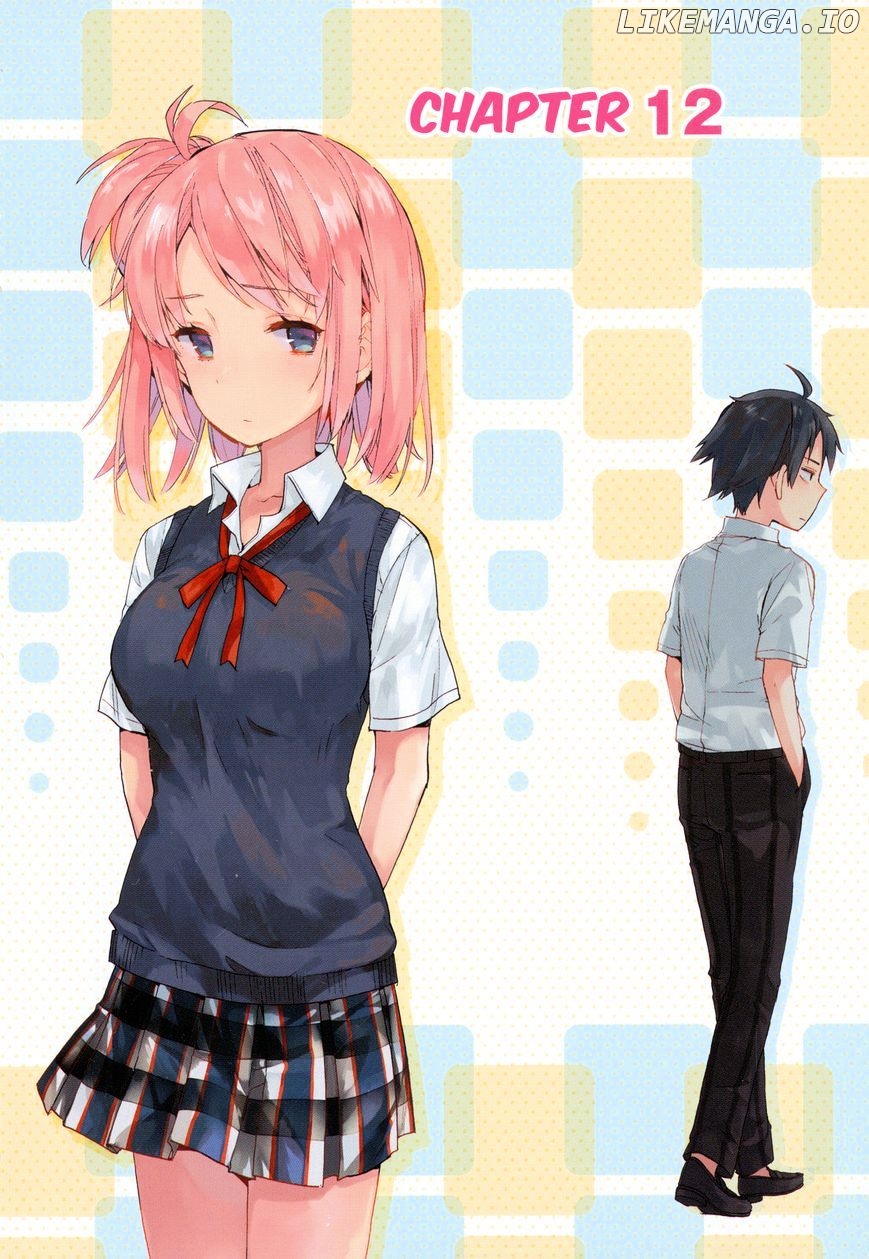 Yahari Ore no Seishun Rabukome wa Machigatte Iru. - Mougenroku chapter 12 - page 7