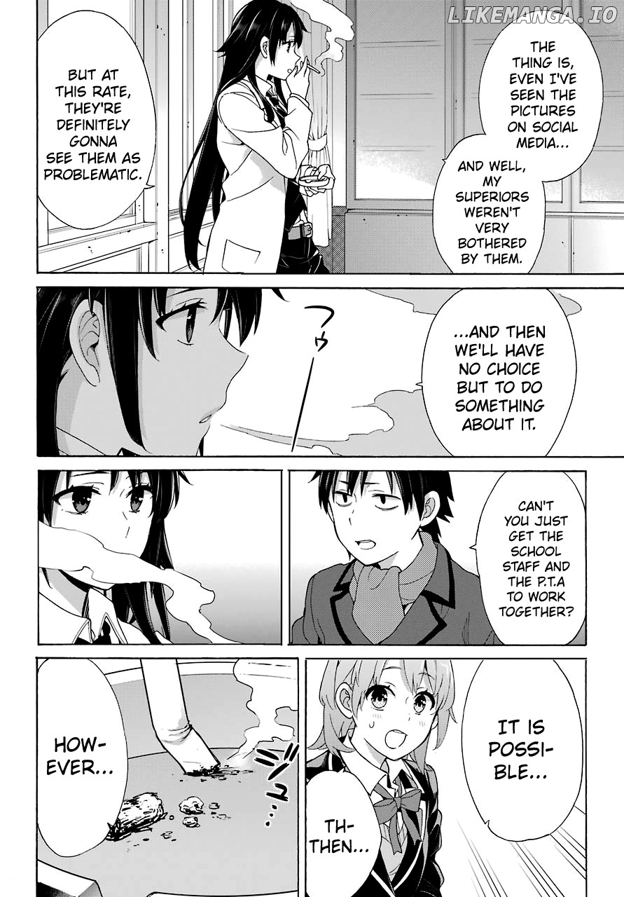Yahari Ore no Seishun Rabukome wa Machigatte Iru. - Mougenroku chapter 72 - page 28