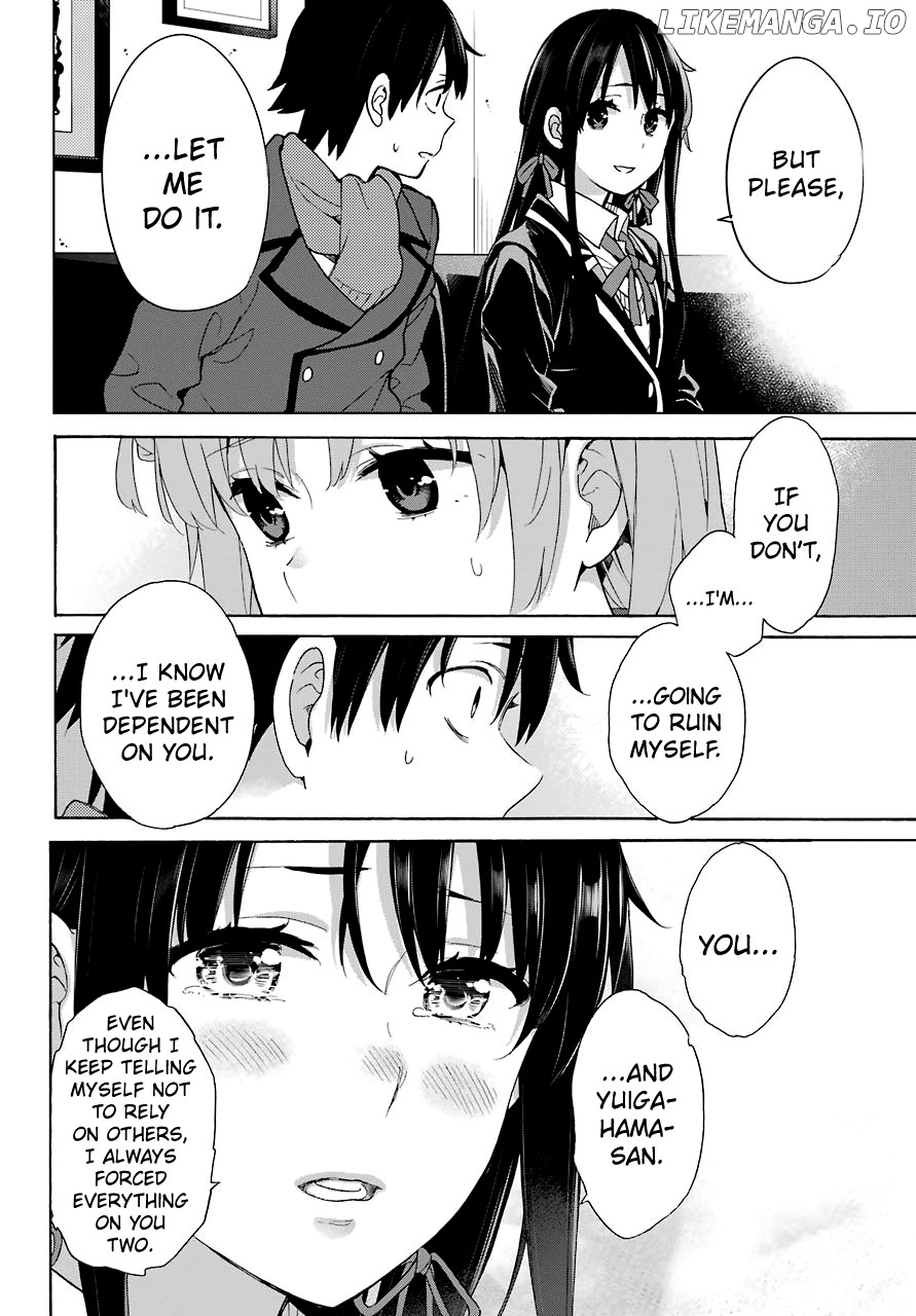 Yahari Ore no Seishun Rabukome wa Machigatte Iru. - Mougenroku chapter 73 - page 12