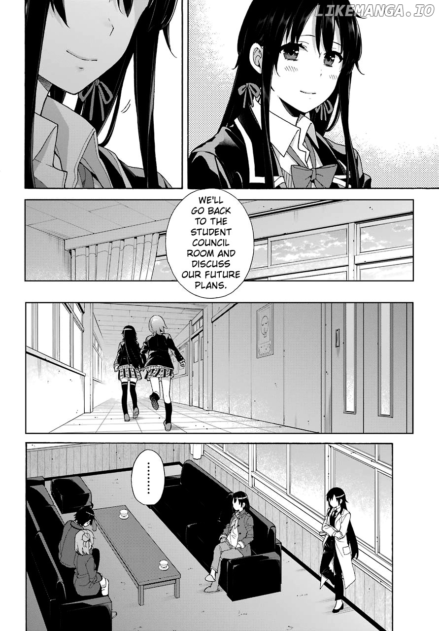 Yahari Ore no Seishun Rabukome wa Machigatte Iru. - Mougenroku chapter 73 - page 16