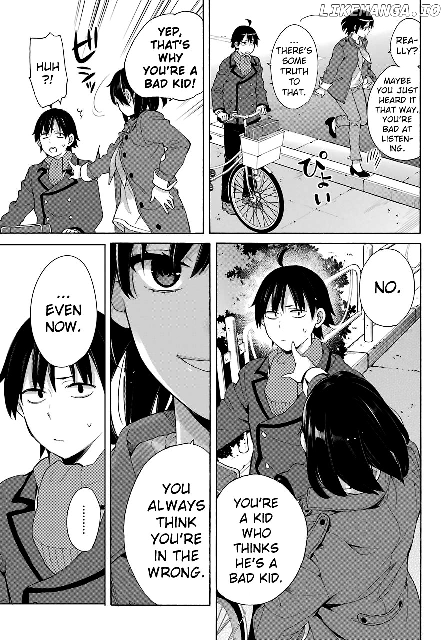 Yahari Ore no Seishun Rabukome wa Machigatte Iru. - Mougenroku chapter 73 - page 21