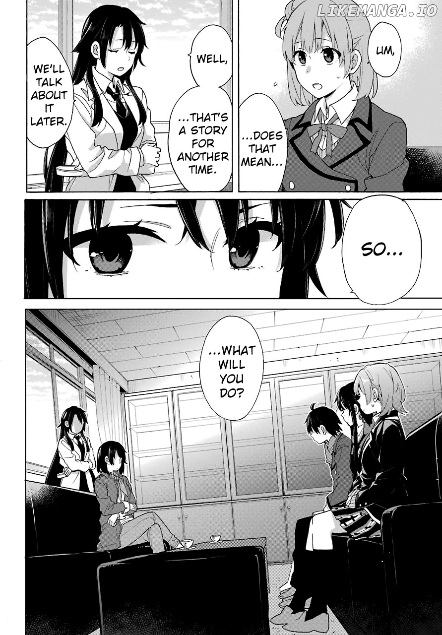 Yahari Ore no Seishun Rabukome wa Machigatte Iru. - Mougenroku chapter 73 - page 4