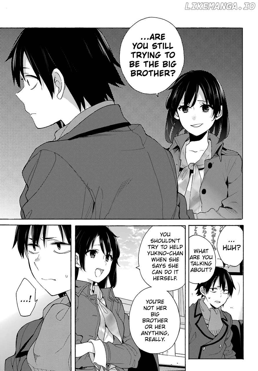 Yahari Ore no Seishun Rabukome wa Machigatte Iru. - Mougenroku chapter 73 - page 7