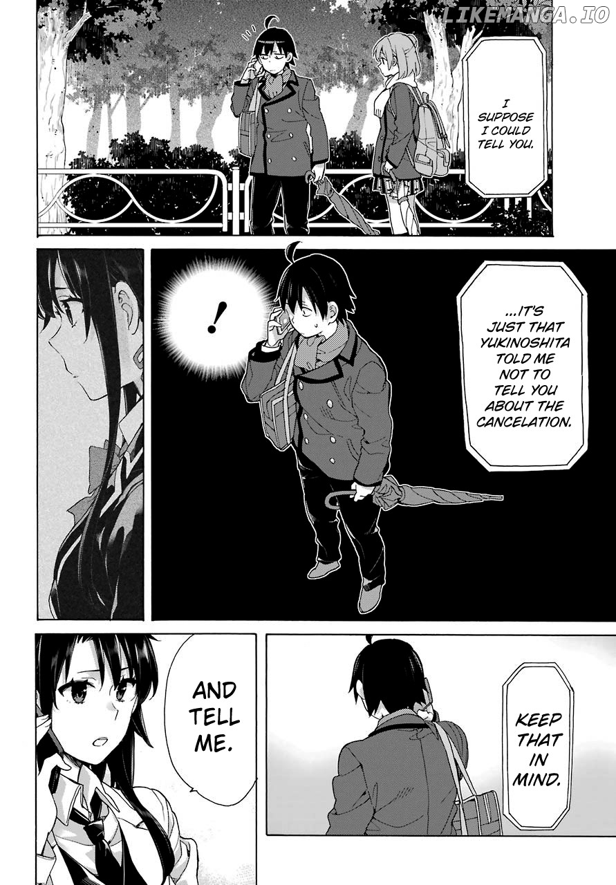 Yahari Ore no Seishun Rabukome wa Machigatte Iru. - Mougenroku chapter 74 - page 16