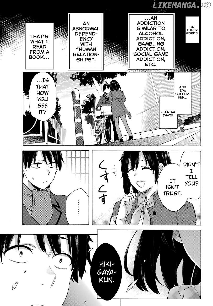 Yahari Ore no Seishun Rabukome wa Machigatte Iru. - Mougenroku chapter 74 - page 3