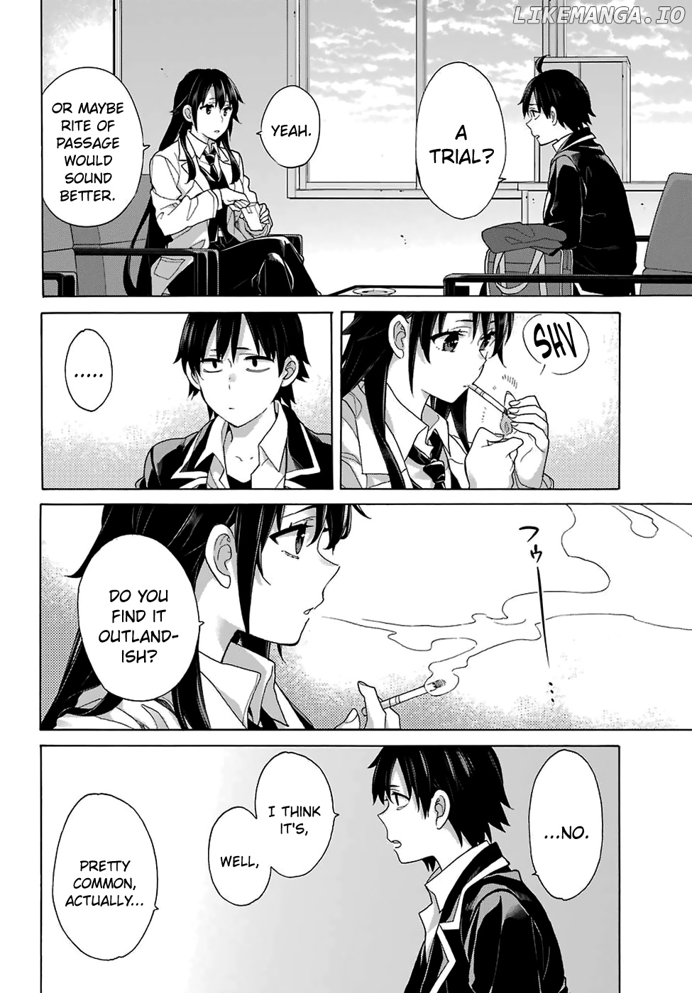 Yahari Ore no Seishun Rabukome wa Machigatte Iru. - Mougenroku chapter 76 - page 8