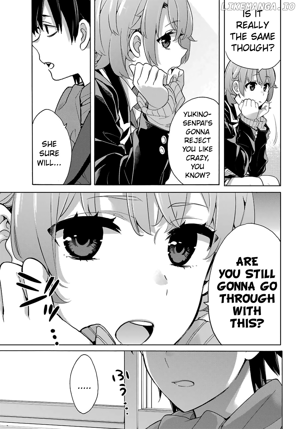 Yahari Ore no Seishun Rabukome wa Machigatte Iru. - Mougenroku chapter 77 - page 7